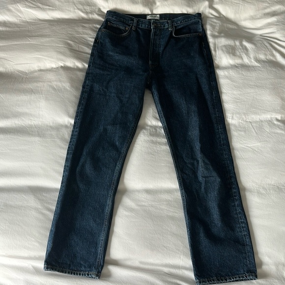 Agolde 90s High Rise Pinch Straight Jeans - Picture 3 of 5